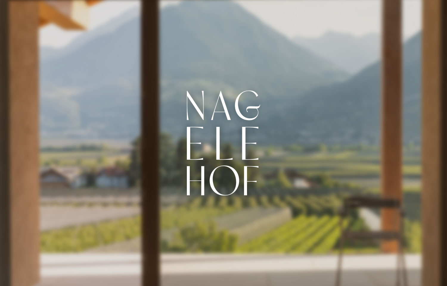 Grafikdesign und Logo für Nagelehof Südtirol
